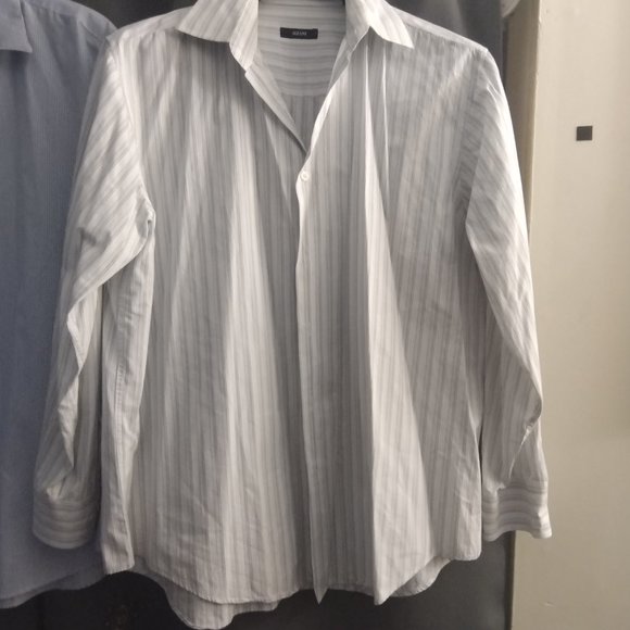 3 Casual Button Down Shirts  - Men Size L - Ralph Lauren, H&M, Alfani - Picture 7 of 12